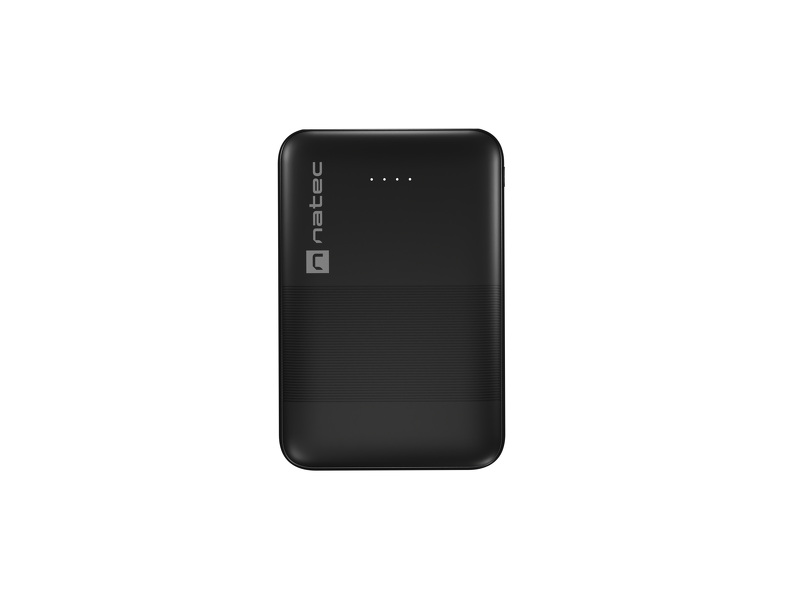 Zdjęcie produktu: Powerbank Natec Trevi Compact, 5000mAh, 2x USB + 1x USB TYP-C czarny