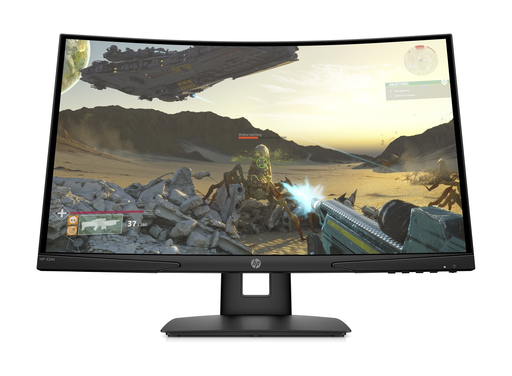 Monitor HP Gaming X24C 23,6" FHD VA 144Hz 1ms CURVED Monitor HP Gaming X24C 23,6" FHD VA 144Hz 1ms CURVED