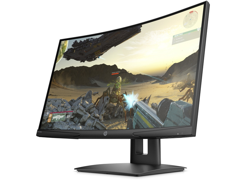 Zdjęcie produktu: Monitor HP Gaming X24C 23,6" FHD VA 144Hz 1ms CURVED Zdjęcie produktu: Monitor HP Gaming X24C 23,6" FHD VA 144Hz 1ms CURVED