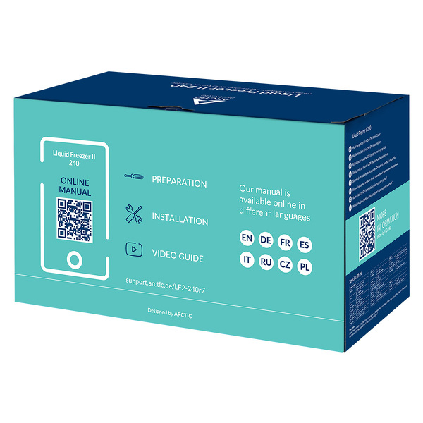 Zdjęcie produktu: Chłodzenie wodne Arctic Liquid Freezer II 240 (ACFRE00046B)