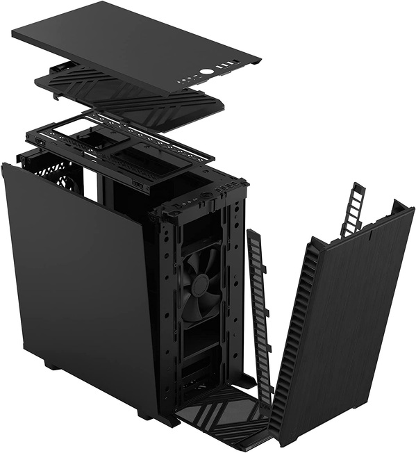 Zdjęcie produktu: Obudowa do komputera Fractal Design Define 7 Mini Czarna Solid Zdjęcie produktu: Obudowa do komputera Fractal Design Define 7 Mini Czarna Solid
