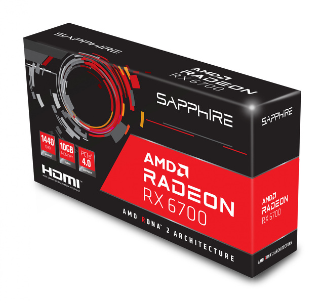 Zdjęcie produktu: Sapphire Radeon RX 6700 Gaming OC 10GB PCI-E GDDR6 (11321-03-20G) Recertified