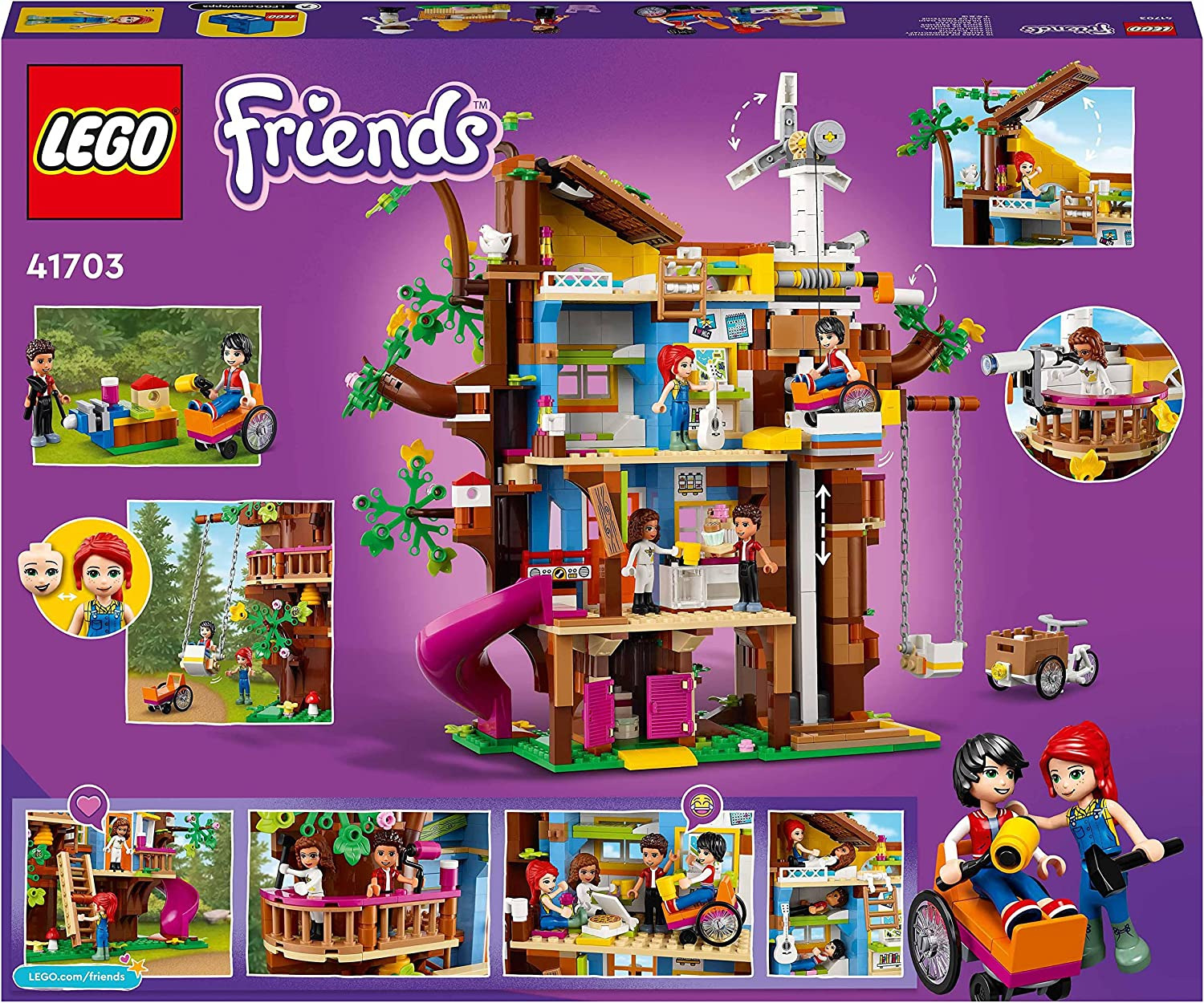 LEGO Friends 41703 Domek na Drzewie przyjaźni LEGO Friends 41703 Domek na Drzewie przyjaźni