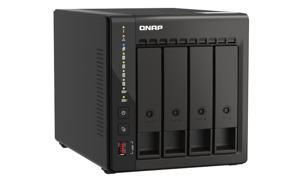 Zdjęcie produktu: Serwer plików QNAP TS-453E-8G 4-bay, 8GB RAM DDR4