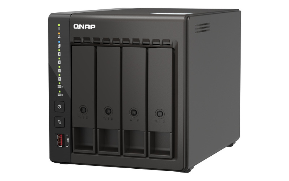 Zdjęcie produktu: Serwer plików QNAP TS-453E-8G 4-bay, 8GB RAM DDR4