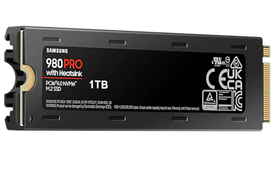 Zdjęcie produktu: Dysk Samsung SSD 980 PRO MZ-V8P1T0CW 1TB Heatsink M.2 PCIe NVMe Gen4 Zdjęcie produktu: Dysk Samsung SSD 980 PRO MZ-V8P1T0CW 1TB Heatsink M.2 PCIe NVMe Gen4