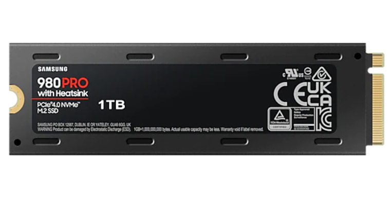 Dysk Samsung SSD 980 PRO MZ-V8P1T0CW 1TB Heatsink M.2 PCIe NVMe Gen4 Dysk Samsung SSD 980 PRO MZ-V8P1T0CW 1TB Heatsink M.2 PCIe NVMe Gen4
