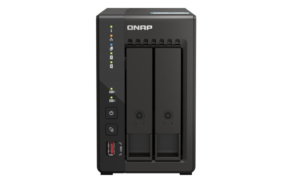 Zdjęcie produktu: Serwer plików QNAP TS-253E-8G 2-bay, 8G RAM DDR4