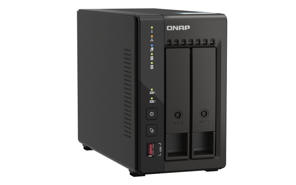 Zdjęcie produktu: Serwer plików QNAP TS-253E-8G 2-bay, 8G RAM DDR4