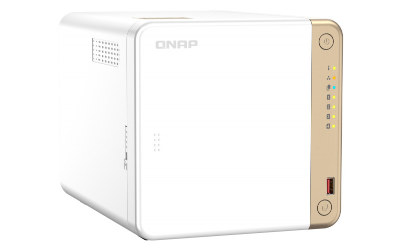 Serwer plików QNAP TS-462-2G 4-bay, Celeron N4505 2-core 2.9 GHz, 2G RAM DDR4, 1x 2,5 GbE LAN, 2xUSB 2.0, 2xUSB 3.2, 1xHDMI, 2 x M.2 2280 PCIe Gen 3 x1, 1x PCIe Gen 3 x2 Serwer plików QNAP TS-462-2G 4-bay, Celeron N4505 2-core 2.9 GHz, 2G RAM DDR4, 1x 2,5 GbE LAN, 2xUSB 2.0, 2xUSB 3.2, 1xHDMI, 2 x M.2 2280 PCIe Gen 3 x1, 1x PCIe Gen 3 x2