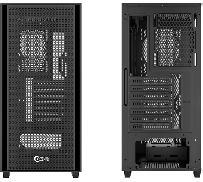 Zdjęcie produktu: Obudowa do komputera ZENPC Z1 Mesh Solid Core Black Zdjęcie produktu: Obudowa do komputera ZENPC Z1 Mesh Solid Core Black