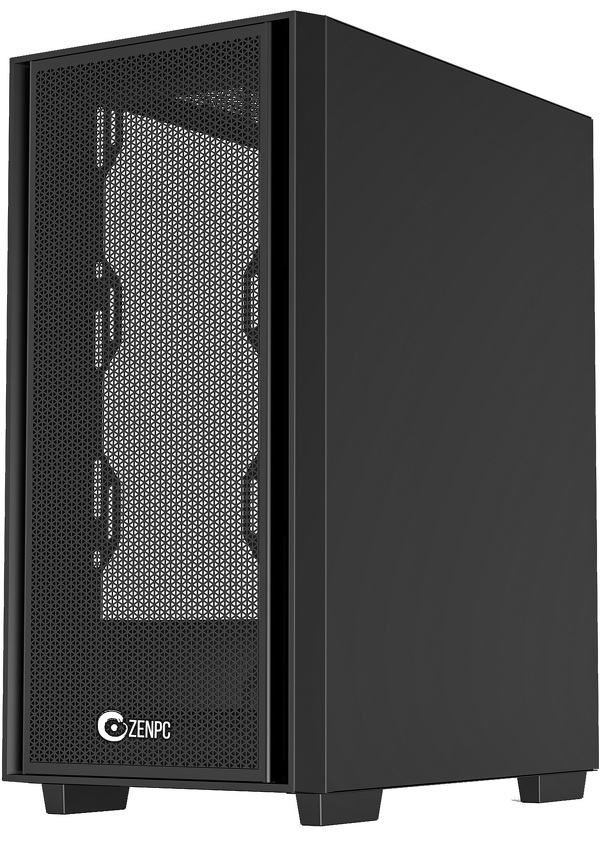 Zdjęcie produktu: Obudowa do komputera ZENPC Z1 Mesh Solid Core Black Zdjęcie produktu: Obudowa do komputera ZENPC Z1 Mesh Solid Core Black