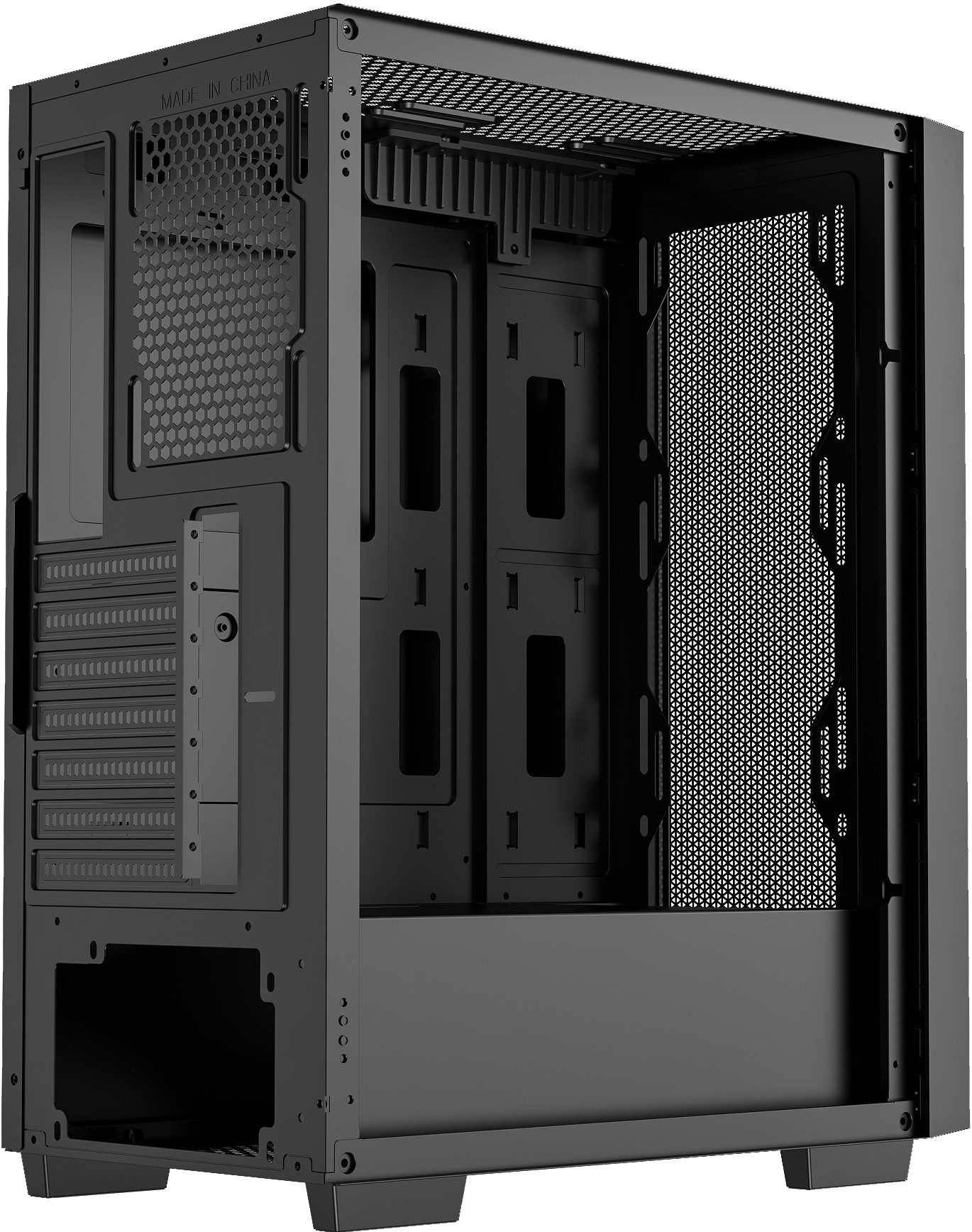 ZENPC Z1 Mesh TG Black