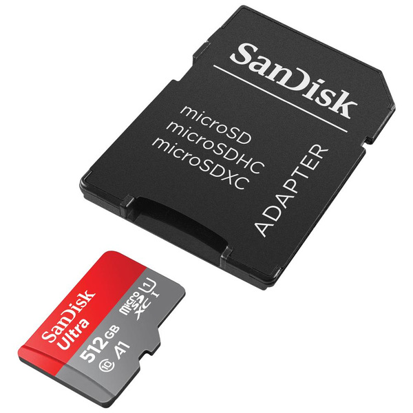 Zdjęcie produktu: Karta SanDisk Ultra Android microSDXC UHS-I 512GB 150MB/s A1 Class 10