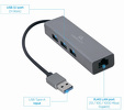 Miniatura zdjęcia: Gembird Adapter USB-AM do LAN Gigabit HUB USB 3.0 x3 czarny A-AMU3-LAN-01 Miniatura zdjęcia: Gembird Adapter USB-AM do LAN Gigabit HUB USB 3.0 x3 czarny A-AMU3-LAN-01