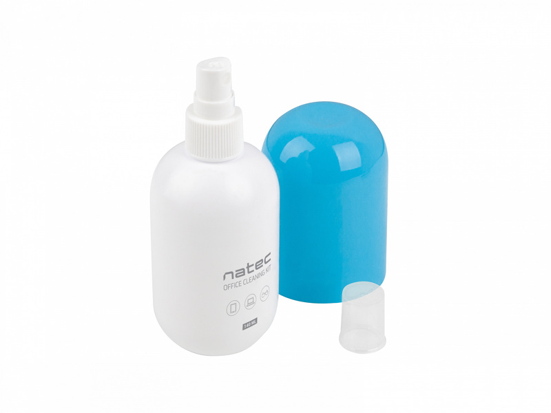 Zdjęcie produktu: Zestaw do czyszczenia Natec Raccoon office cleaning kit 140 ml+ściereczka