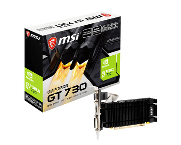 Miniatura produktu: MSI GF GT730 2GB DDR3 64bit PCI-e N730K-2GD3HLPV1