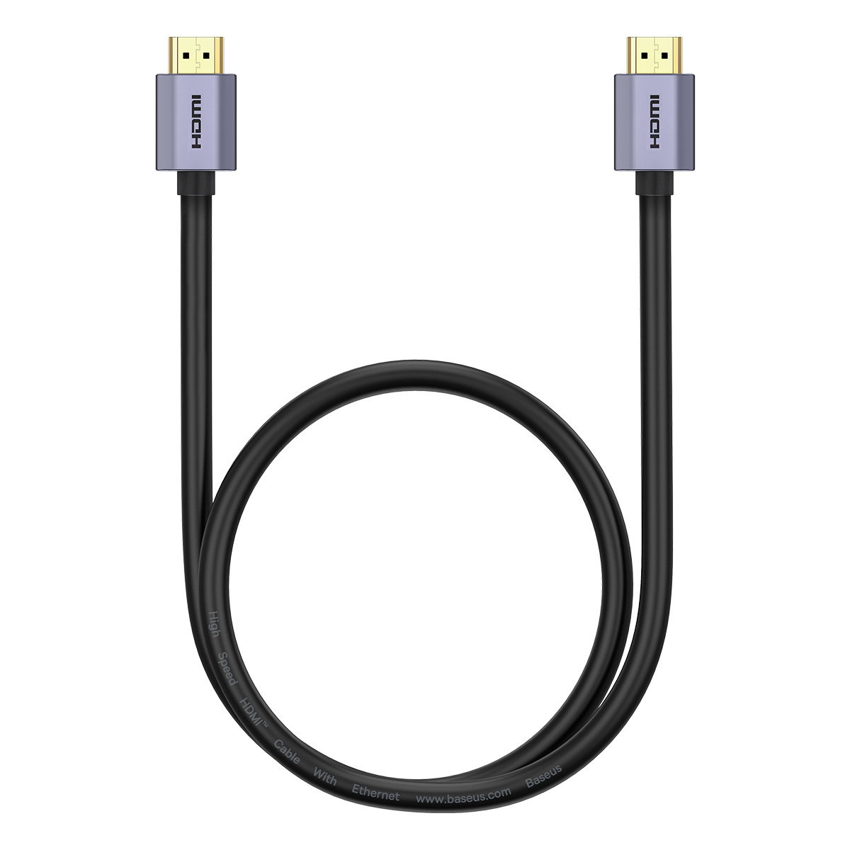 Kabel HDMI 2.0 Baseus High Definition Series, 4K, 60Hz, 2m - czarny (WKGQ020201) Kabel HDMI 2.0 Baseus High Definition Series, 4K, 60Hz, 2m - czarny (WKGQ020201)
