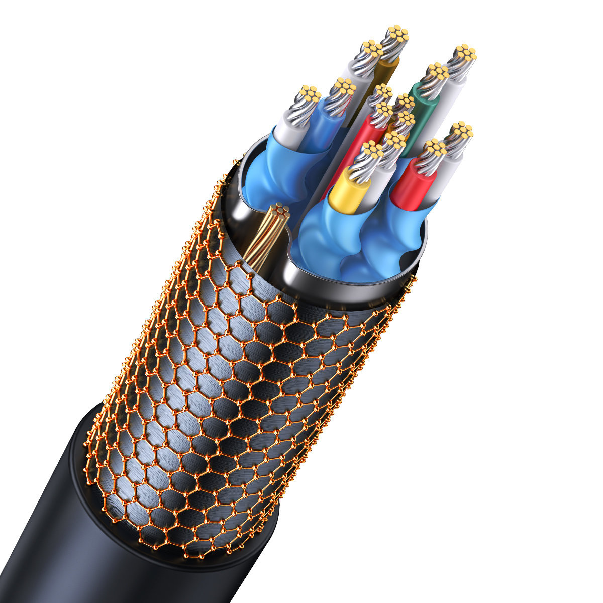 Kabel HDMI 2.0 Baseus High Definition Series, 4K, 60Hz, 2m - czarny (WKGQ020201) Kabel HDMI 2.0 Baseus High Definition Series, 4K, 60Hz, 2m - czarny (WKGQ020201)