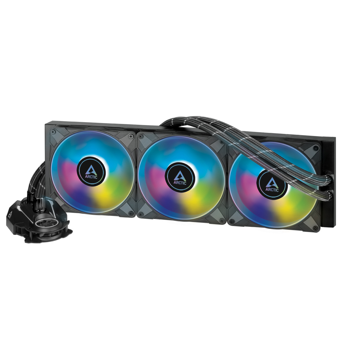 Chłodzenie wodne Arctic Liquid Freezer II 420 ARGB Black (ACFRE00109A) egz. ze zwrotu