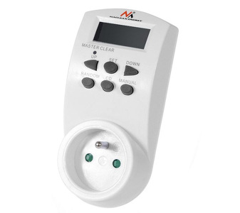 Miniatura produktu: Wyłącznik czasowy Maclean MCE05, zewnętrzny Timer cyfrowy