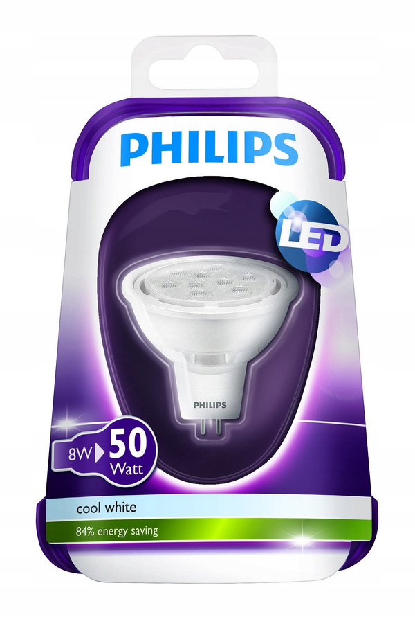 Zdjęcie produktu: Philips LED MR16 8W GU5.3 CW 50D ND /4