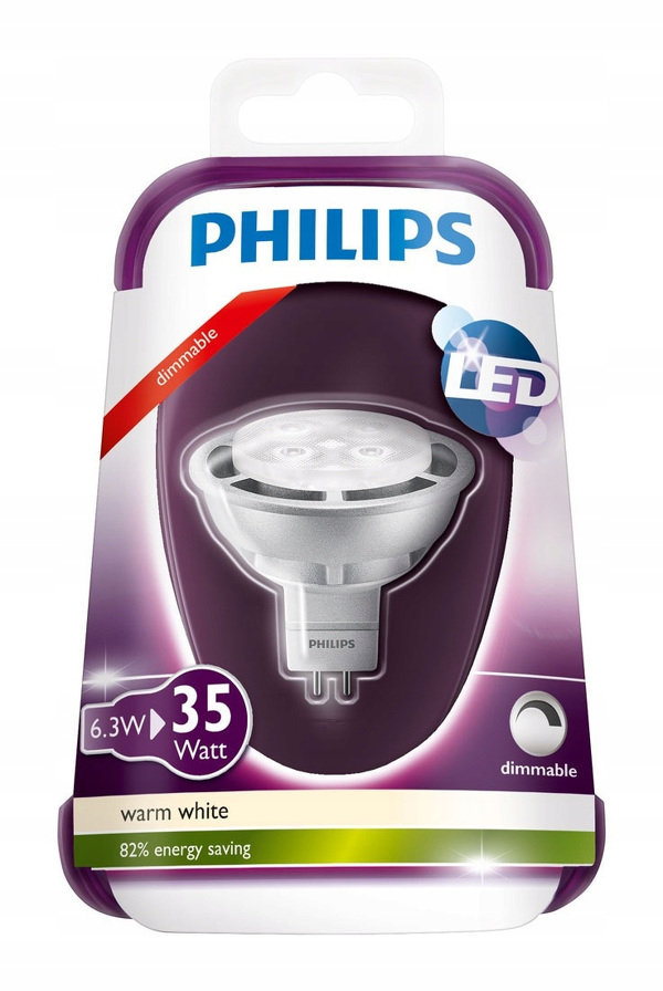 Zdjęcie produktu: Philips LED 5.5W GU5.3 WW 12V MR16 36D Silver Dim/4 Zdjęcie produktu: Philips LED 5.5W GU5.3 WW 12V MR16 36D Silver Dim/4