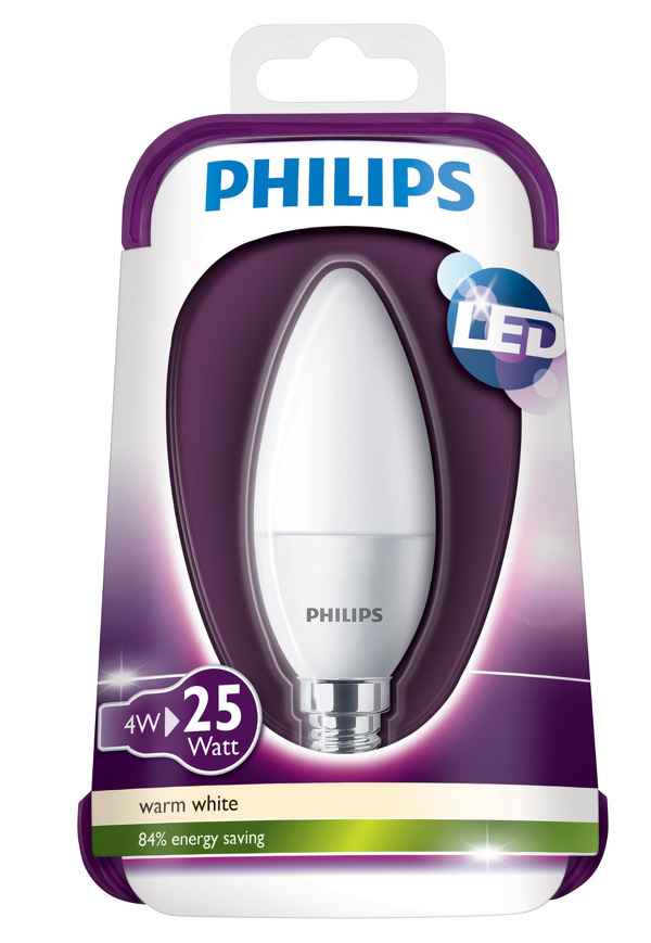 Zdjęcie produktu: Philips LED 4W E14 WW 230V B35 FR ND/4
