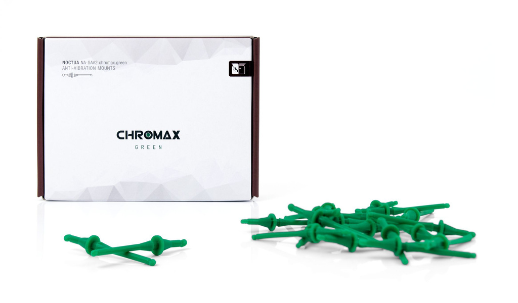 Zdjęcie produktu: Noctua NA SAV2.Chromax.green