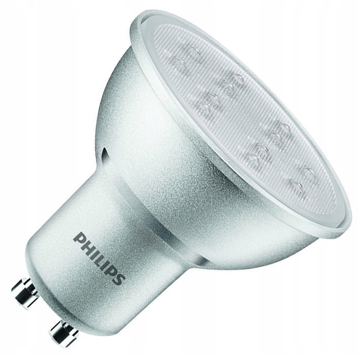 Philips LED 5W GU10 WW 230V 36D Silver DIM/4