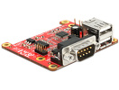 Miniatura zdjęcia: Delock 62649, adapter Raspberry PI, Micro USB-B / USB Pin Header na 2 x USB A (F) + RS232