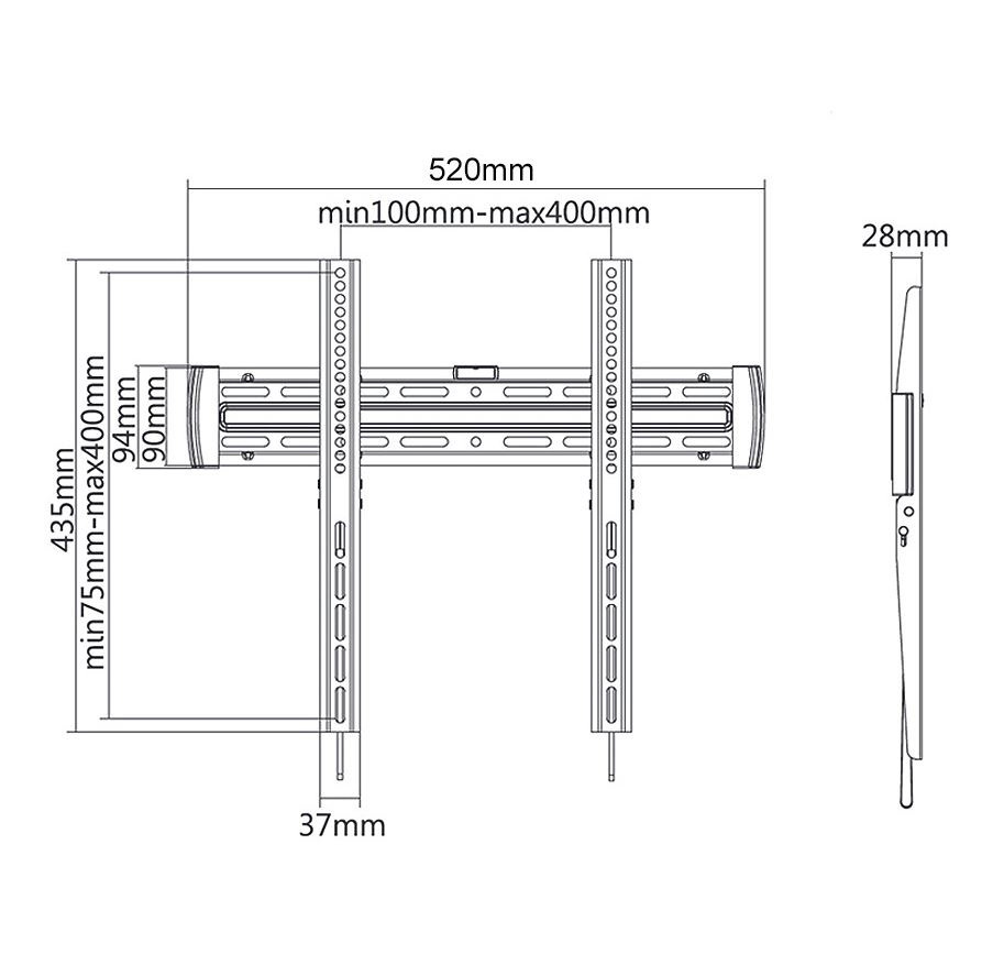 Uchwyt do telewizora Maclean MC 643