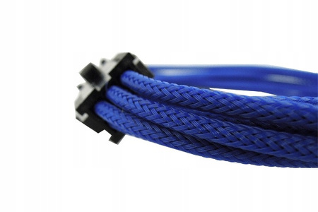 Miniatura produktu: Gelid przedłużacz PCI-E 6pin 30cm niebieski CA-6P-03