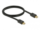 Miniatura zdjęcia: Delock 83473 - kabel Displayport Mini 1.2 4K M/M 1m