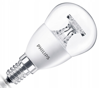 Miniatura produktu: Philips LED 5.5W E14 WW 230V P45 CL ND/4 Miniatura produktu: Philips LED 5.5W E14 WW 230V P45 CL ND/4