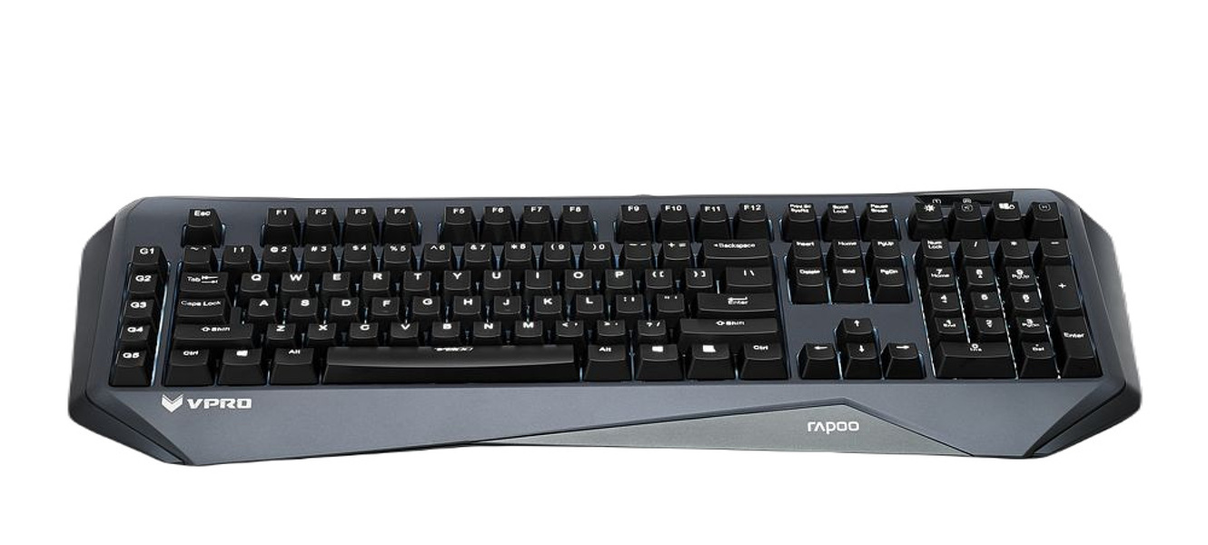 Zdjęcie produktu: Klawiatura Rapoo VPRO V800 podświetlana mechaniczna dla graczy Zdjęcie produktu: Klawiatura Rapoo VPRO V800 podświetlana mechaniczna dla graczy