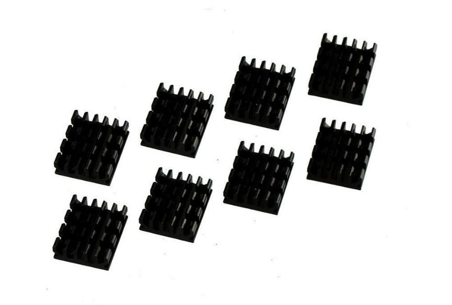 Zdjęcie produktu: Radiatory pamięci VGA 13x5x16mm komplet 8szt Zdjęcie produktu: Radiatory pamięci VGA 13x5x16mm komplet 8szt