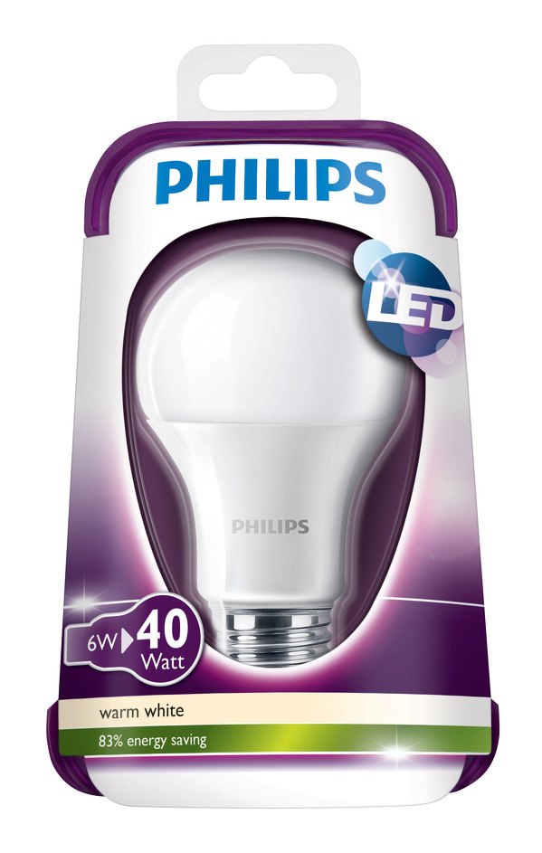Zdjęcie produktu: Philips LED 5.5W E27 WW 230V A60M FR ND/4 Zdjęcie produktu: Philips LED 5.5W E27 WW 230V A60M FR ND/4