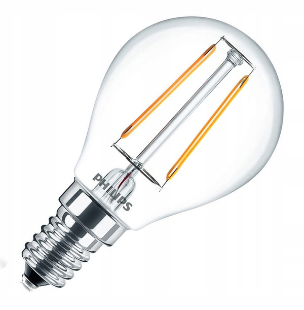 Zdjęcie produktu: Philips LED Filament 2.3W E14 WW P45 CL ND/4