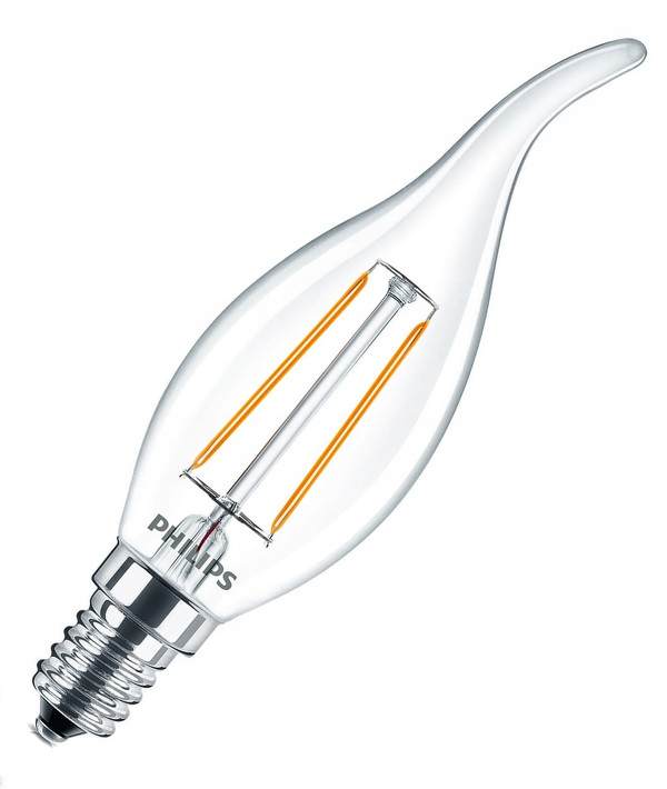 Zdjęcie produktu: Philips LED Filament 2.3W E14 WW BA35 CL ND/4