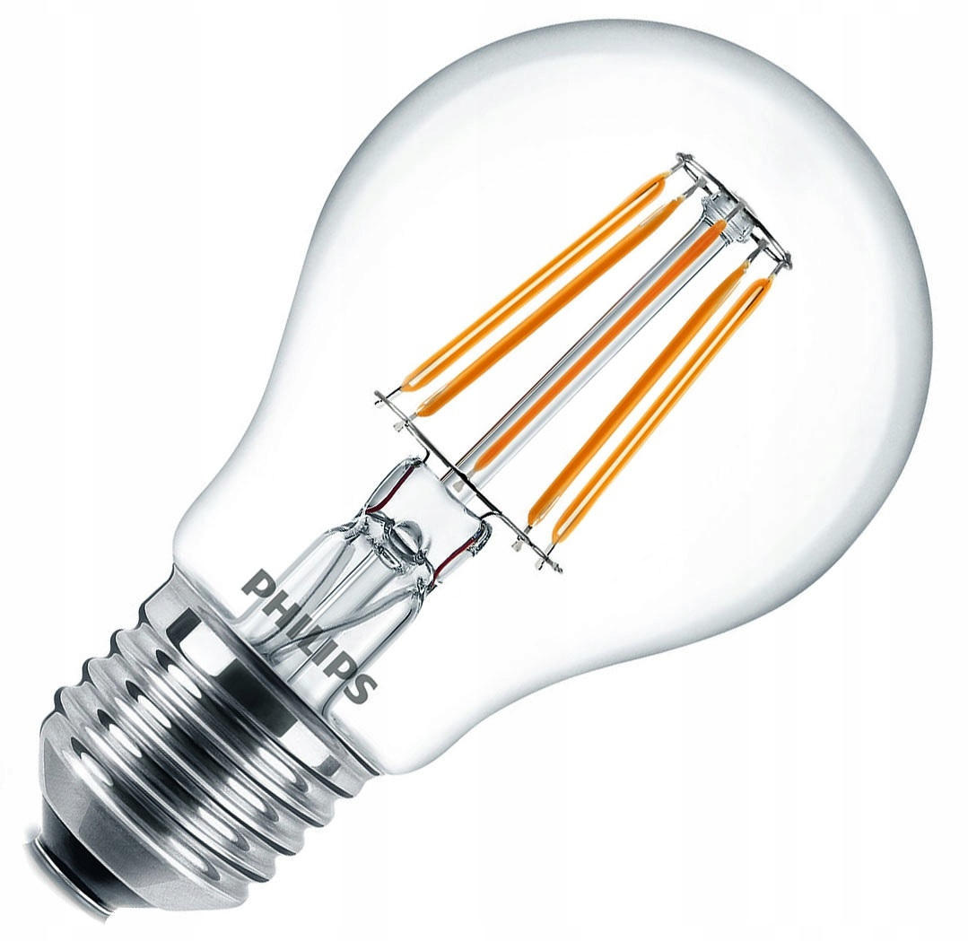 Philips LED Filament 4.3W E27 WW A60 CL ND/4