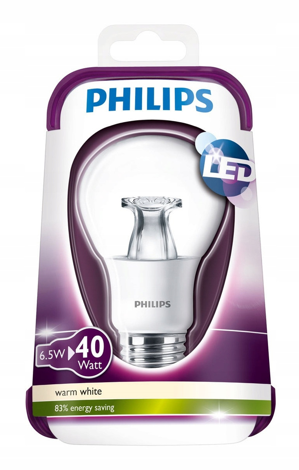 Zdjęcie produktu: Philips LED 5.5W E27 WW 230V A60 CL ND/4