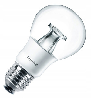 Miniatura produktu: Philips LED 5.5W E27 WW 230V A60 CL ND/4