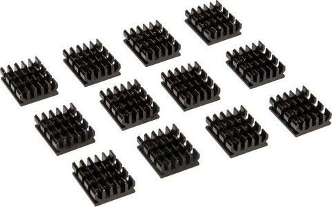 Miniatura produktu: Radiatory pamięci VGA 13x5x16mm komplet 12szt