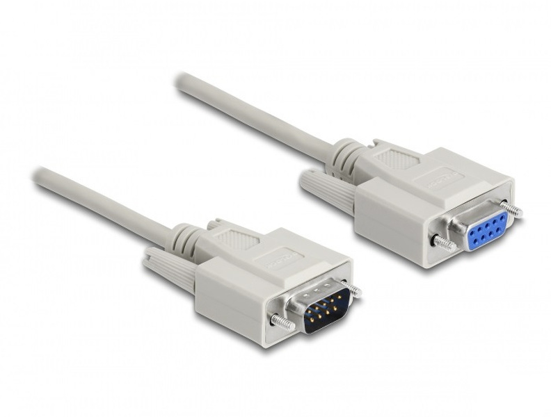 Zdjęcie produktu: Szeregowy kabel transmisyjny 9F / 9M RS232 1m Delock 82984