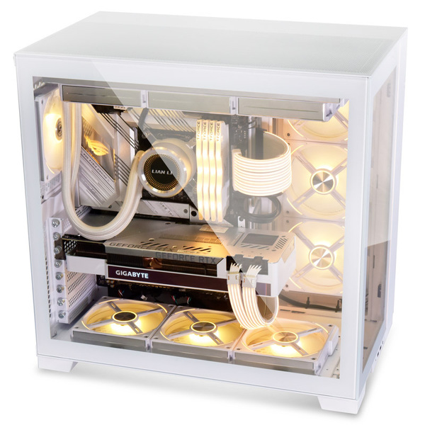 Zdjęcie produktu: Lian Li Strimer Plus 24-pin ARGB v2, przedłużacz kabla do zasilania płyty głównej 20cm Zdjęcie produktu: Lian Li Strimer Plus 24-pin ARGB v2, przedłużacz kabla do zasilania płyty głównej 20cm