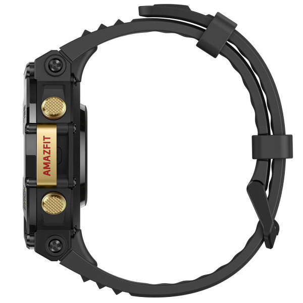 Zdjęcie produktu: Smartwatch Amazfit T-Rex 2 Astro Black Gold Zdjęcie produktu: Smartwatch Amazfit T-Rex 2 Astro Black Gold