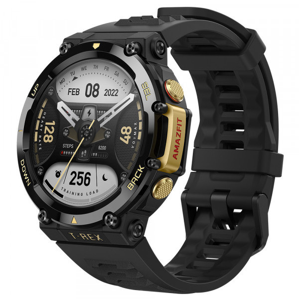 Zdjęcie produktu: Smartwatch Amazfit T-Rex 2 Astro Black Gold Zdjęcie produktu: Smartwatch Amazfit T-Rex 2 Astro Black Gold
