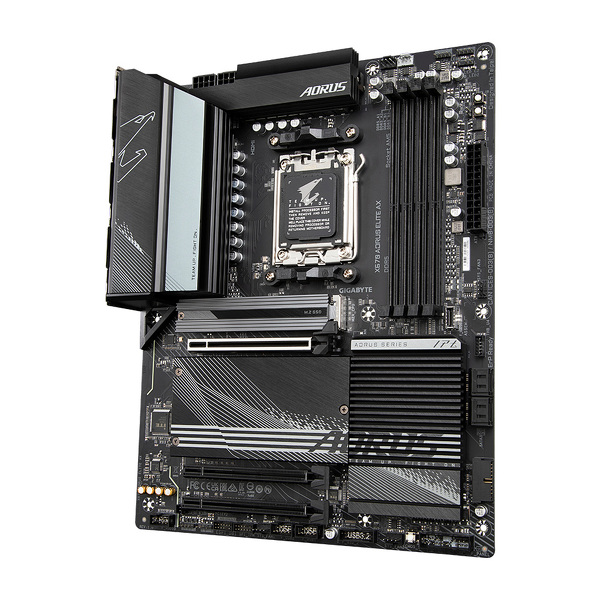 Zdjęcie produktu: Płyta główna Gigabyte X670 AORUS ELITE AX AM5 Zdjęcie produktu: Płyta główna Gigabyte X670 AORUS ELITE AX AM5