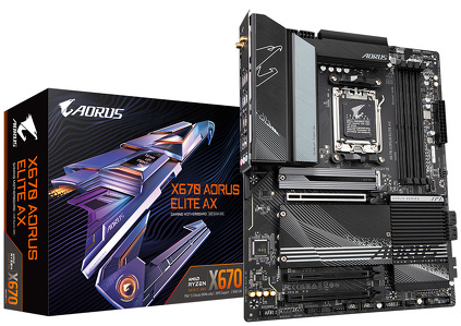Miniatura produktu: Płyta główna Gigabyte X670 AORUS ELITE AX AM5